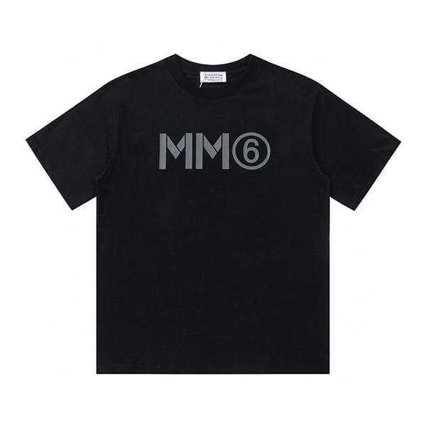 超希少！MM6 メゾンマルジェラ 偽物 ロゴ 半袖 Tシャツ 2色 Man80747